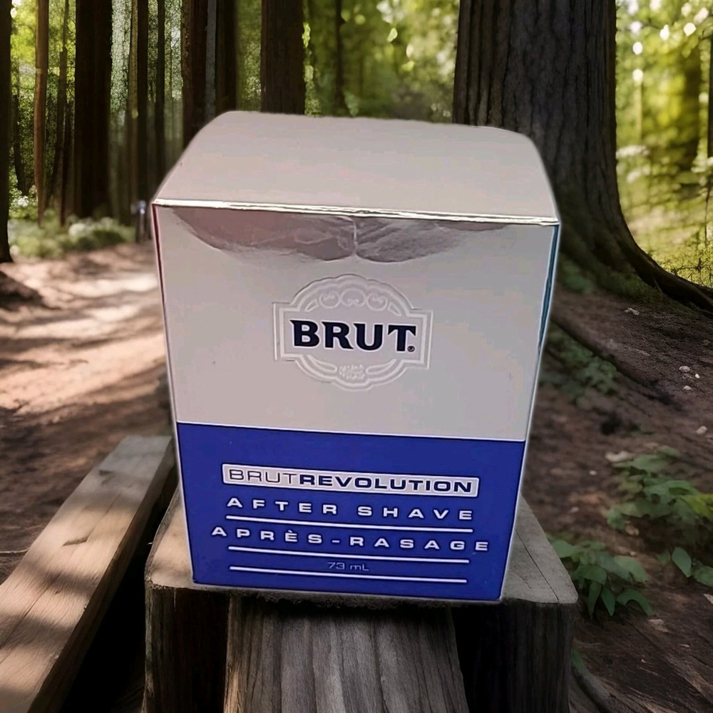 Brut Revolution Aftershave 73ml Splash New With Box